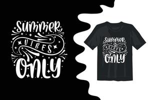 zomer typografie t-shirtontwerp vector