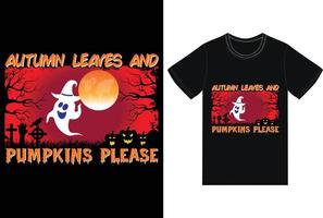 gelukkig halloween t-shirtontwerp vector