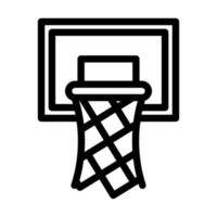 basketbal hoepel icoon ontwerp vector