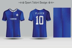 Amerikaans voetbal Jersey mockup en sport Jersey mockup met abstract meetkundig patroon vector