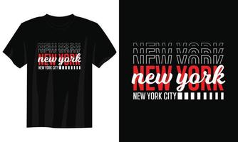 nyc nieuw york stad typografie t overhemd ontwerp, motiverende typografie t overhemd ontwerp, inspirerend citaten t-shirt ontwerp, streetwear t overhemd ontwerp vector