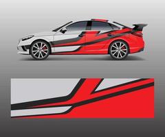 grafisch abstract racing ontwerpen voor voertuig sticker vinyl wrap. auto sticker vector