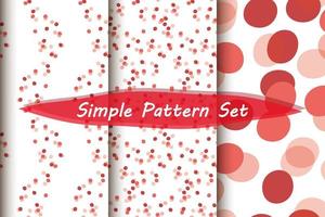 abstract polka punt naadloos patroon vector reeks