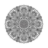 schets hand- getrokken vector mandala