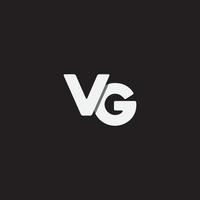 vg eerste brief logo ontwerp vrij downloaden vector