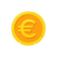 illustratie van een euro munten. bedrijf of financieel illustratie vector grafisch Bedrijfsmiddel