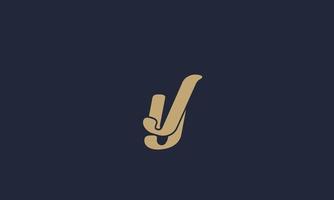 alfabet letters initialen monogram logo yj, jy, y en j vector