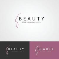 spa behandeling logo concept vector