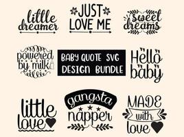 baby SVG ontwerp bundel vector