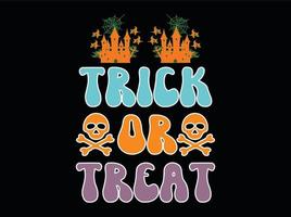 halloween t-shirt ontwerp vector bestand