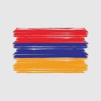 Armenië vlag vector. nationale vlag vector