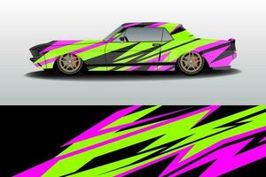 rally racing auto achtergrond ontwerp vector