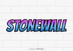 Gratis Vector Stonewall Achtergrond
