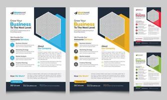 modern zakelijke bedrijf folder brochure sjabloon ontwerp, abstract folder brochure Hoes vector ontwerp, jaar- rapport, bedrijf voorstel, Promotie, reclame maken, publicatie lay-out