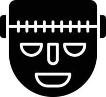 frankenstein glyph icoon vector