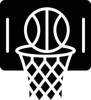 basketbal glyph-pictogram vector