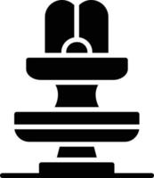 fontein glyph icoon vector