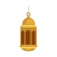 gouden lamp hangen vector