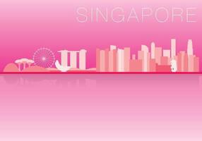 Singapore Horizon vector