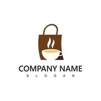 coffeeshop logo ontwerpsjabloon vector