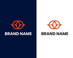 brief O en y Mark modern logo ontwerp sjabloon vector