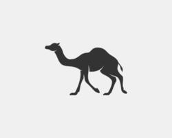 kameel vector silhouet