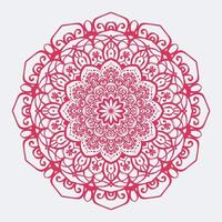 ronde mandala ontwerp voor kleur bladzijde en decoratie vector