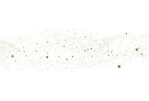 licht gouden glitter confetti textuur vector