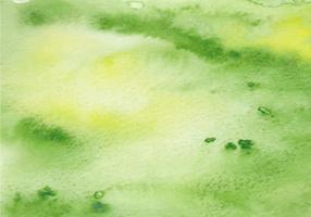 Groene Waterverf Gratis Vector Textuur