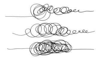 hand getekende abstracte krabbel doodle vector