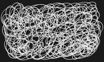 hand getekende abstracte krabbel doodle vector
