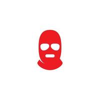 3 gat masker logo of icoon ontwerp vector