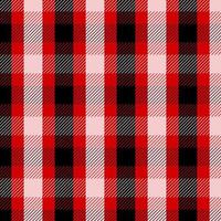 rood en wit plaid stijl achtergrond vector