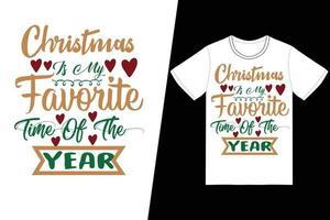 kerst t-shirt ontwerp vector