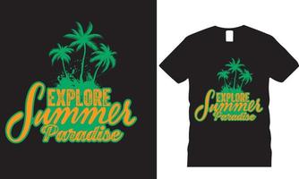 zomer t-shirt ontwerp vector