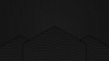 elegant zwart achtergrond met diagonaal lijn 3d structuur vector