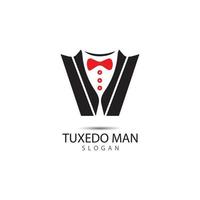 smoking Mens logo ontwerp vector sjabloon