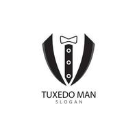 smoking Mens logo ontwerp vector sjabloon