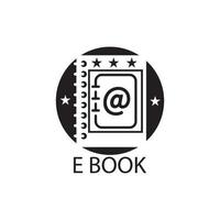 boek onderwijs logo sjabloon vector illustratie ontwerp