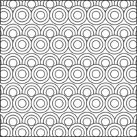 abstract naadloos meetkundig vorm lijn patroon vector