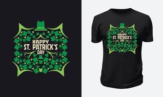 st. patricks dag t overhemd ontwerp vector