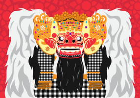 Gratis Barong Walpaper Vector