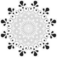 mandala kleurplaten vector