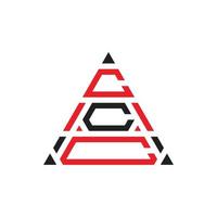 creatief driehoek drie professioneel logo ontwerp voor uw bedrijf vector