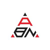 abn logo, abn brief, abn brief logo ontwerp, abn initialen logo, abn gekoppeld met cirkel en hoofdletters monogram logo, abn typografie voor technologie, abn bedrijf en echt landgoed merk, vector