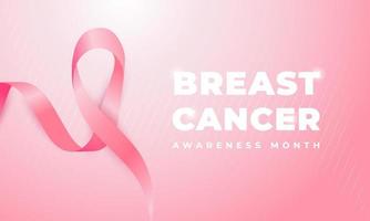 borst kanker bewustzijn maand, geschikt voor achtergronden, spandoeken, affiches, en anderen vector