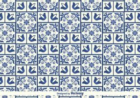 Vector Traditioneel Azulejos Patroon