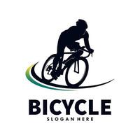 fiets wijnoogst logo ontwerp sjabloon vector