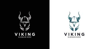 viking logo ontwerp vector met modern en creatief concept