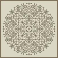 mandala. ronde kleurrijk ornament patroon. decoratief elementen. vector